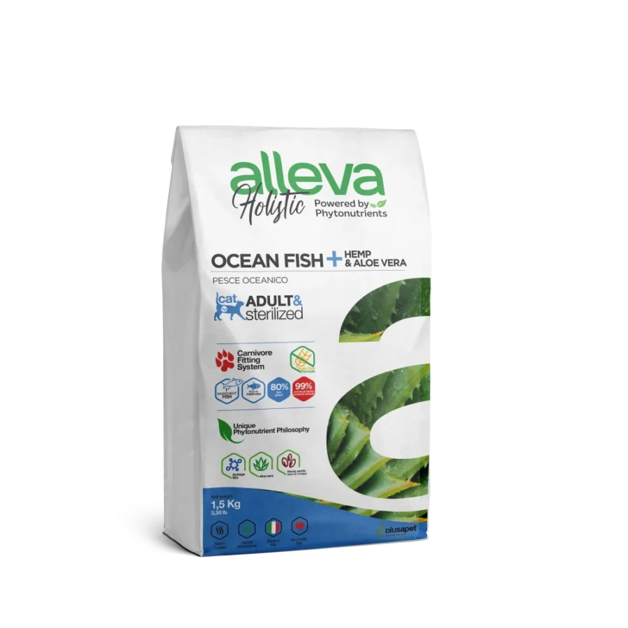 Crocchette per Gatti Holistic – Adult (Pesce) 1.5 KG